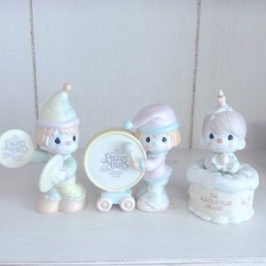 Precious Moments Birthday Club Figurines  1985,1987,1988